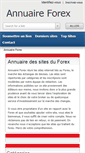 Mobile Screenshot of annuaireforex.fr
